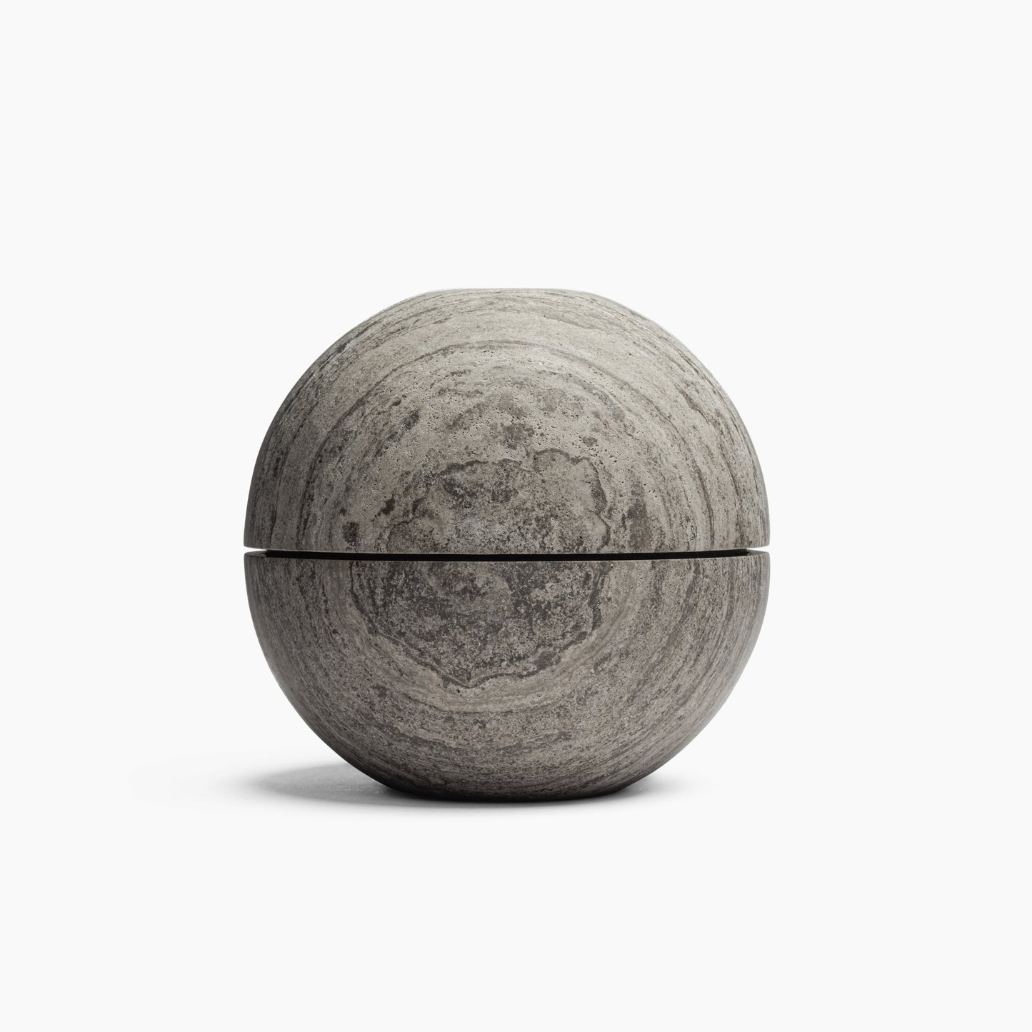 INCENSE BURNER IN GREY ATHENS MARBLE