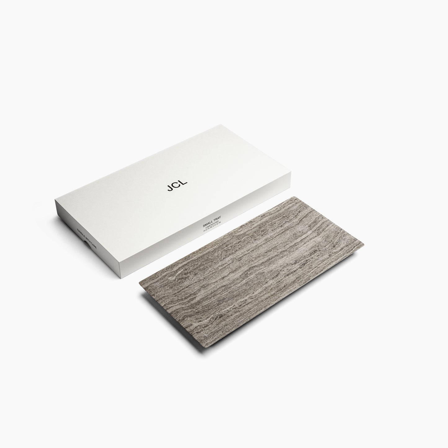 SMALL TRAY IN GREY ATHENS MARBLE