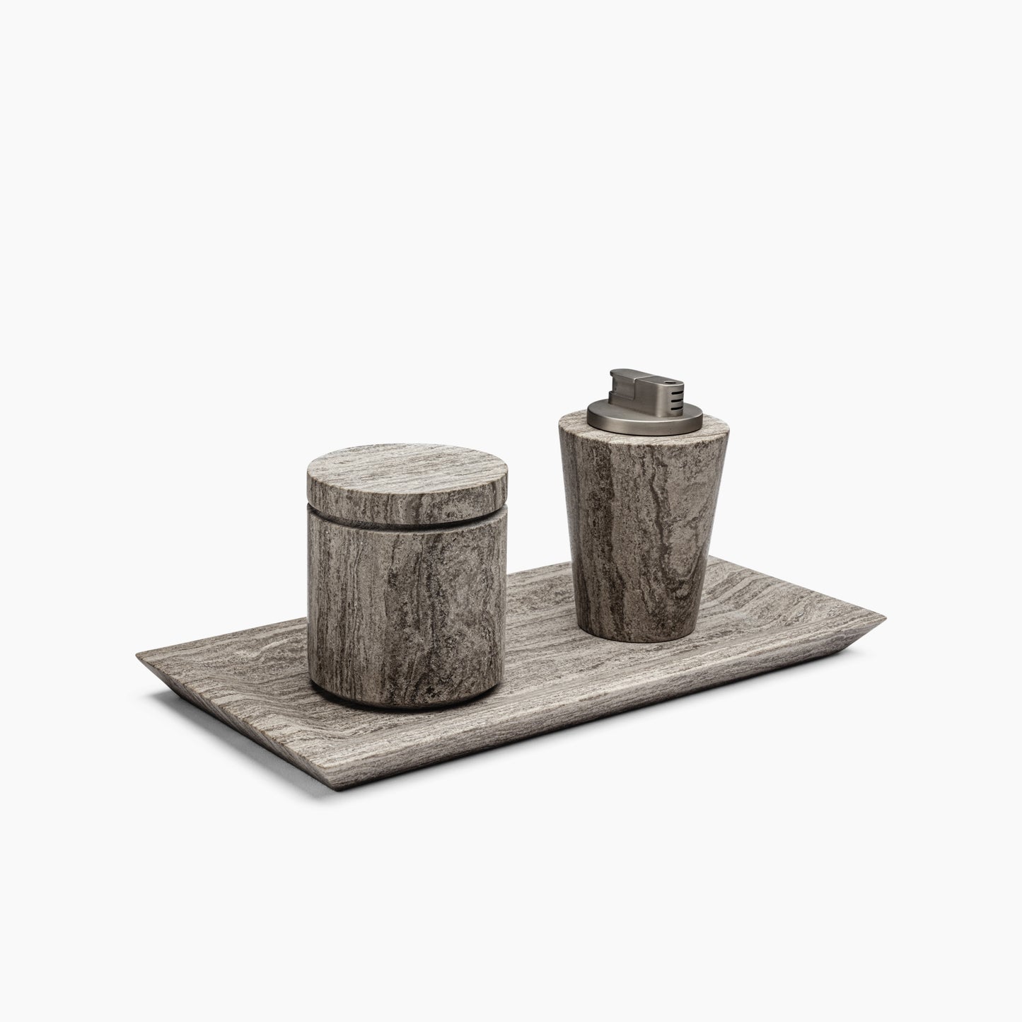 SMALL TRAY IN GREY ATHENS MARBLE
