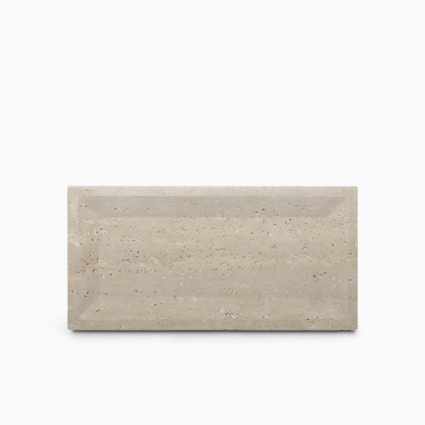 SMALL TRAY IN CLASSIC ROMAN TRAVERTINE